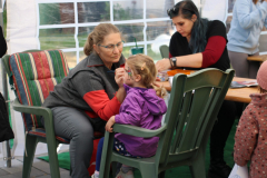1. Frohnhardter Zwibelkuchenfest:Kinderschminken