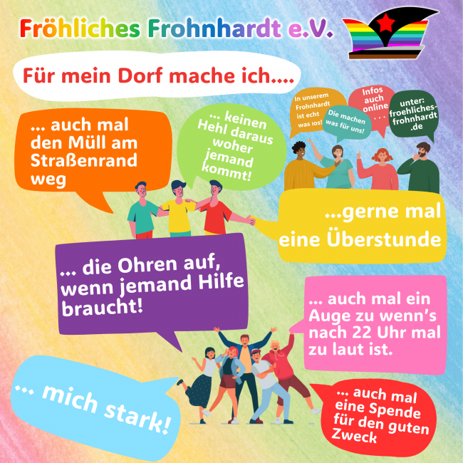 Für mein Dorf mache ich ... 